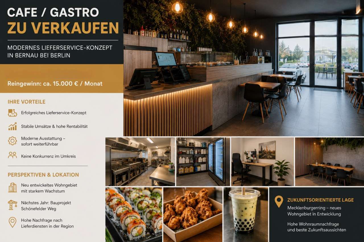 Thumbnail-Gastronomie in Bernau bei Berlin 2.500,00 € 200 m²
