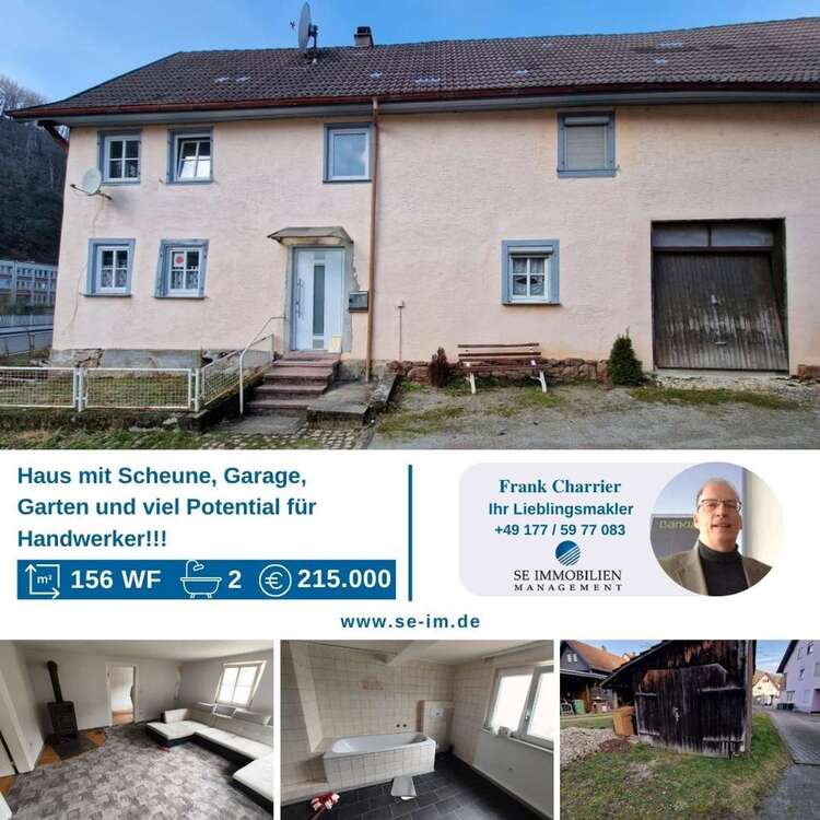 Thumbnail-Haus zum Kaufen in Gernsbach 179.000,00 € 156 m²