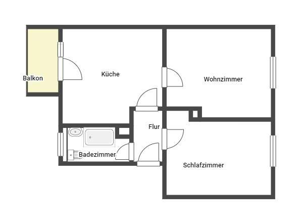 Thumbnail-Wohnung zum Mieten in Kaiserslautern 519,00 € 46.41 m²