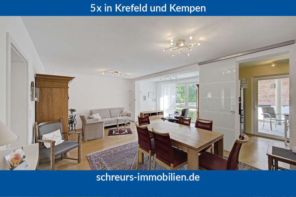 Thumbnail-Wohnung zum Mieten in Krefeld Fischeln 1.200,00 € 96 m²