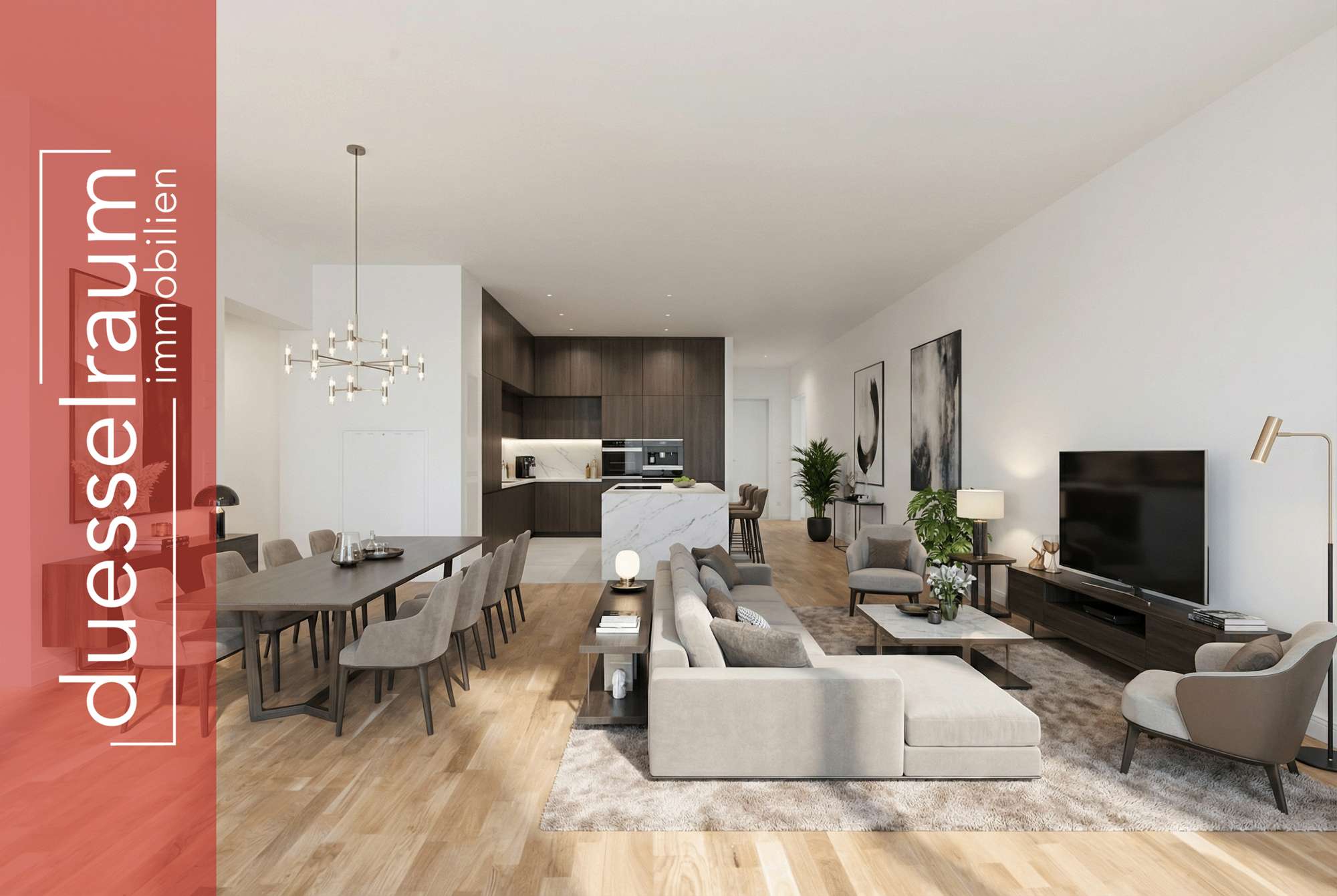 Thumbnail-Wohnung zum Mieten in Düsseldorf Stadtmitte 1.900,00 € 100 m²