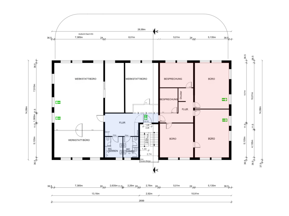 Thumbnail-Büro in Krailling 1.901,16 € 163.33 m²
