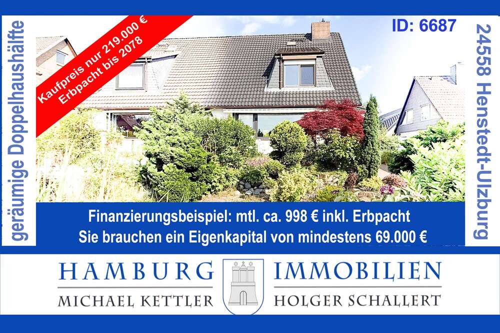 Thumbnail-Haus zum Kaufen in Henstedt-Ulzburg 219.000,00 € 109 m²
