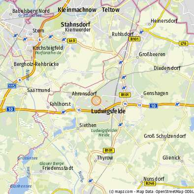 Thumbnail-Grundstück zu verkaufen in Ludwigsfelde 400.520,00 € 1178 m²