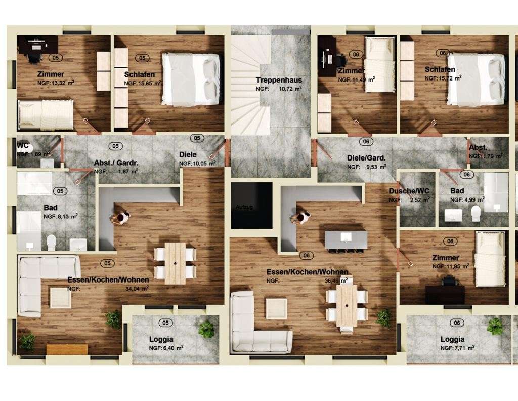 Thumbnail-Wohnung zum Kaufen in Pulheim 605.000,00 € 98.31 m²