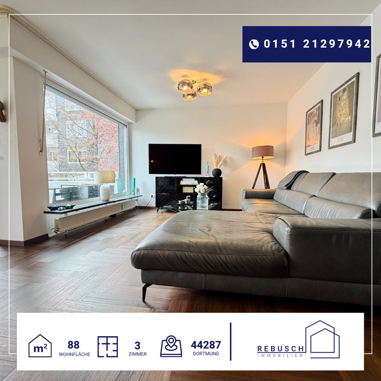 Thumbnail-Wohnung zum Kaufen in Dortmund 295.000,00 € 88 m²