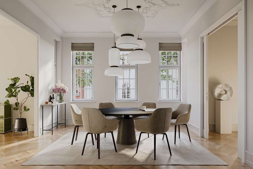 Thumbnail-Wohnung zum Kaufen in Düsseldorf - Oberkassel 1.980.000,00 € 130 m²