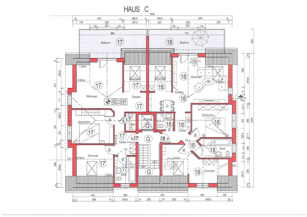 Thumbnail-Wohnung zum Mieten in Obertshausen 924,00 € 77 m²