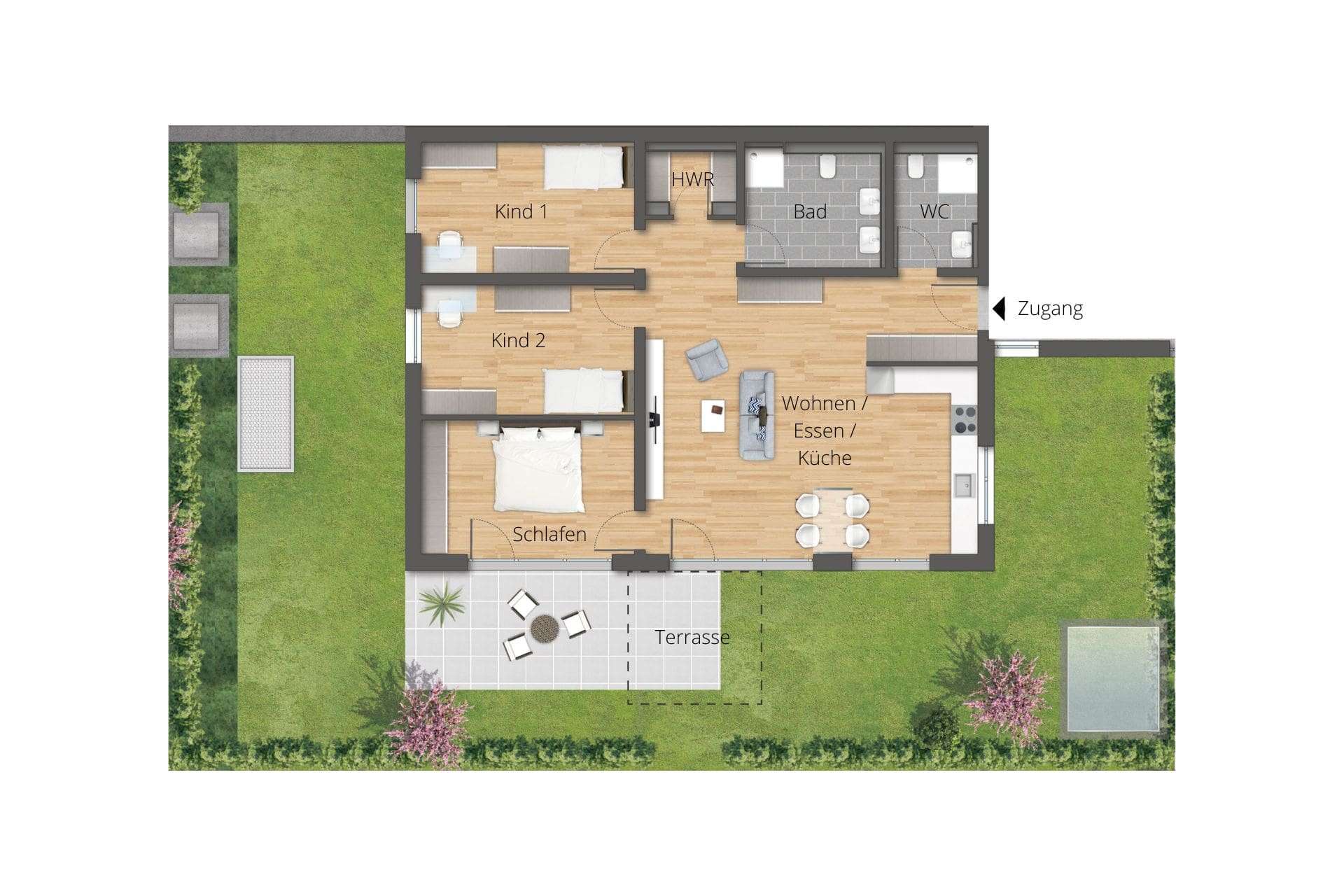Thumbnail-Wohnung zum Kaufen in Rudersberg-Oberndorf 592.000,00 € 116.53 m²