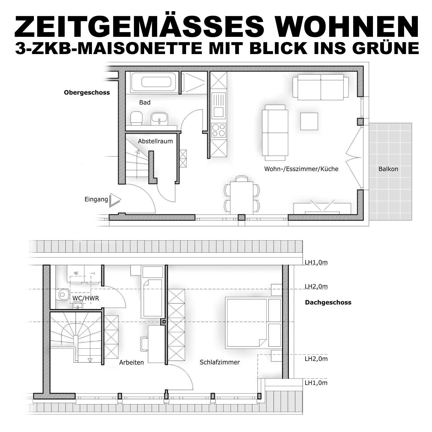 Thumbnail-Wohnung zum Mieten in Mannheim 1.065,00 € 69 m²