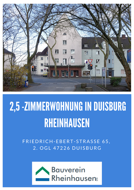 Thumbnail-Wohnung zum Mieten in Duisburg 559,32 € 94.32 m²