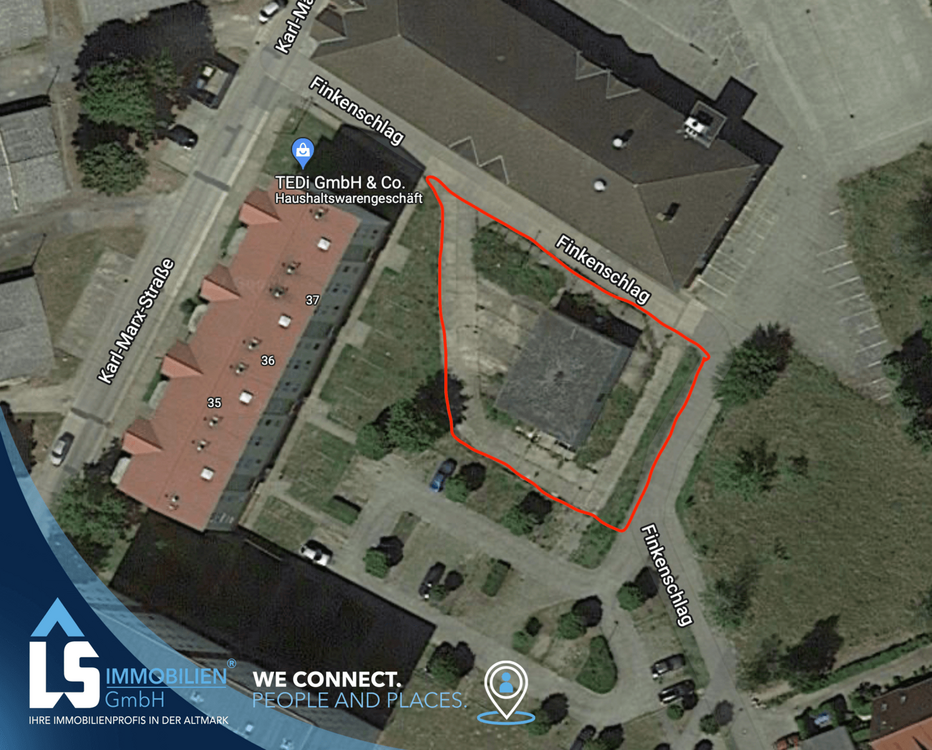 Thumbnail-Grundstück zu verkaufen in Osterburg 60.000,00 € 1078 m²