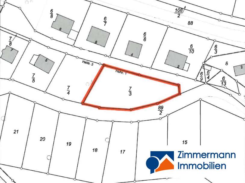 Thumbnail-Grundstück zu verkaufen in Reichenberg 50.000,00 € 1444 m²
