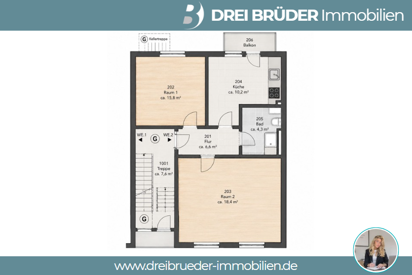 Thumbnail-Wohnung zum Kaufen in Münster 249.000,00 € 60 m²