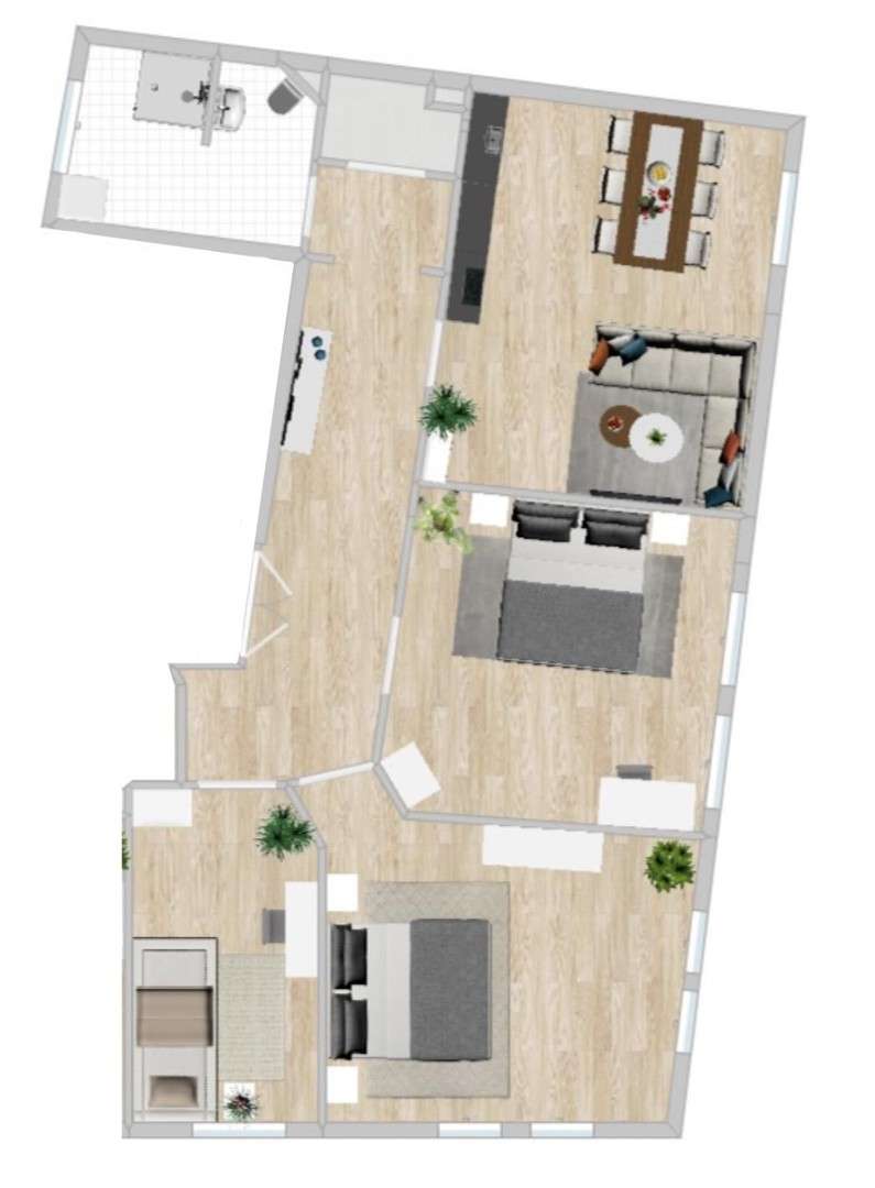 Thumbnail-Wohnung zum Mieten in Plauen 595,00 € 105 m²