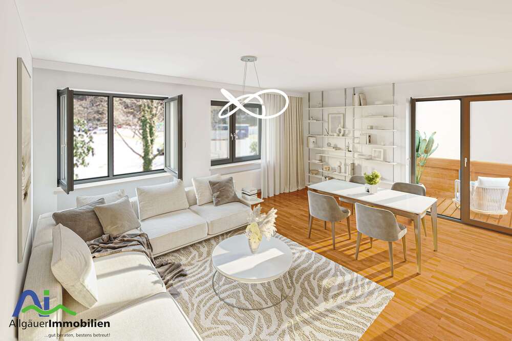 Thumbnail-Wohnung zum Kaufen in Füssen 428.000,00 € 92.89 m²