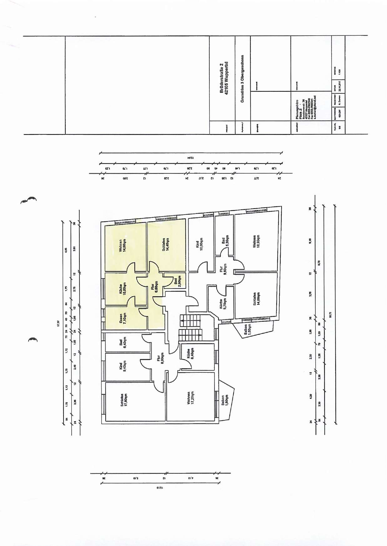 Thumbnail-Wohnung zum Mieten in Wuppertal 750,00 € 57 m²