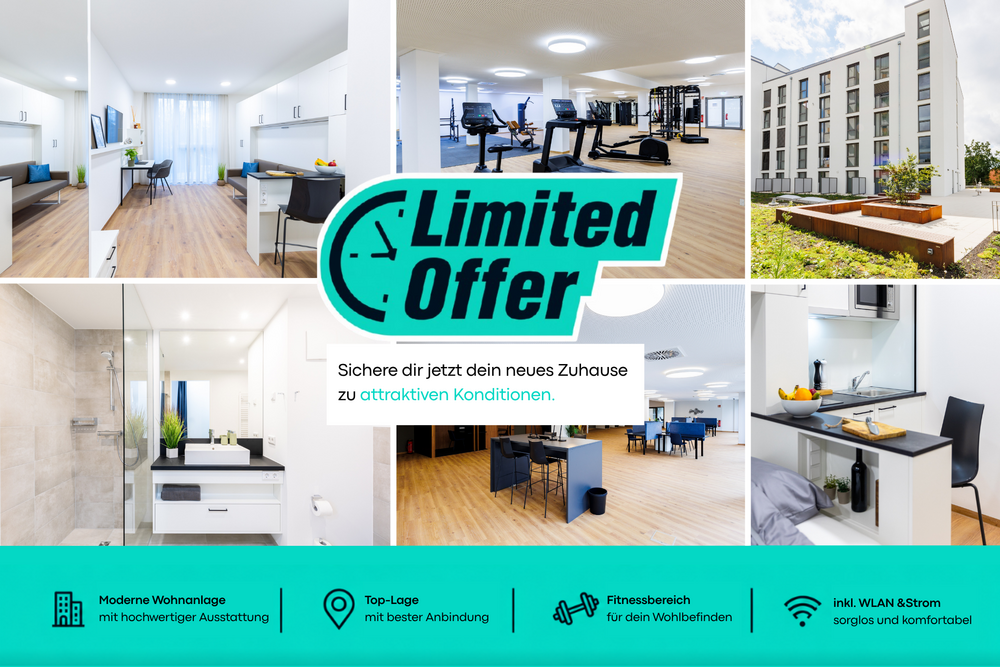 Thumbnail-Wohnung zum Mieten in Ingolstadt 565,00 € 32 m²