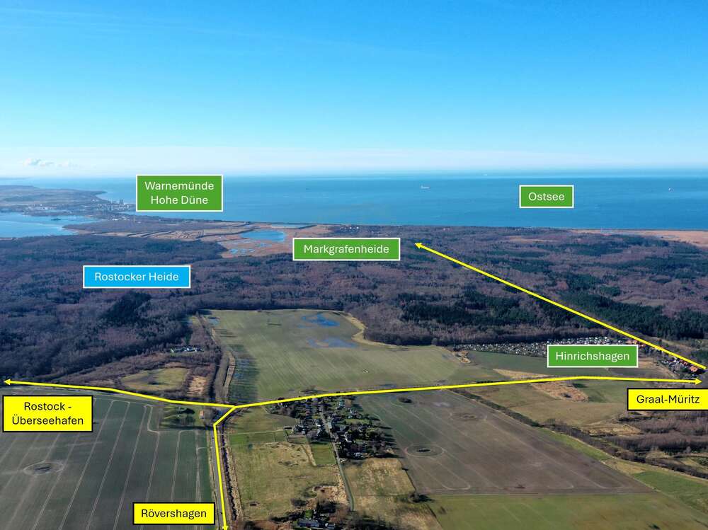 Thumbnail-Grundstück zu verkaufen in Rövershagen 749.000,00 € 2591 m²