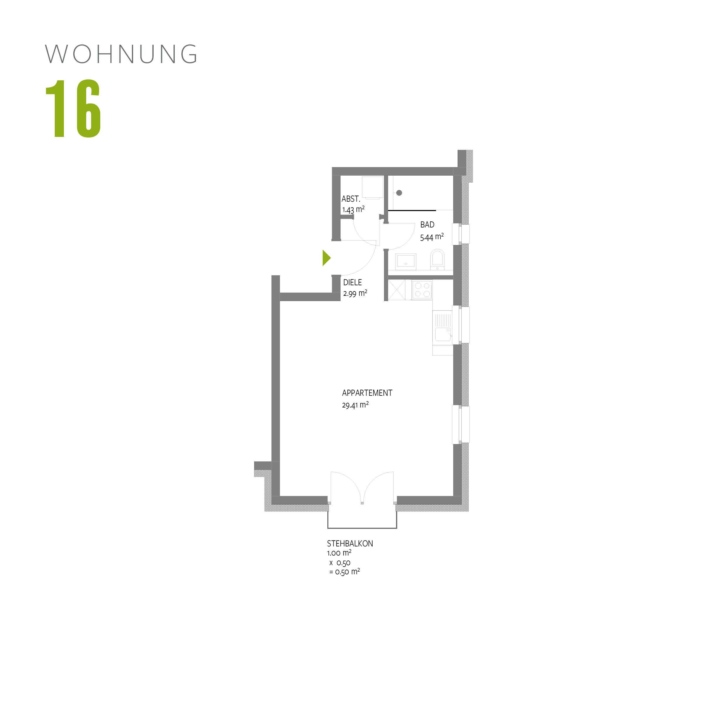 Thumbnail-Wohnung zum Kaufen in Trier 210.000,00 € 39 m²