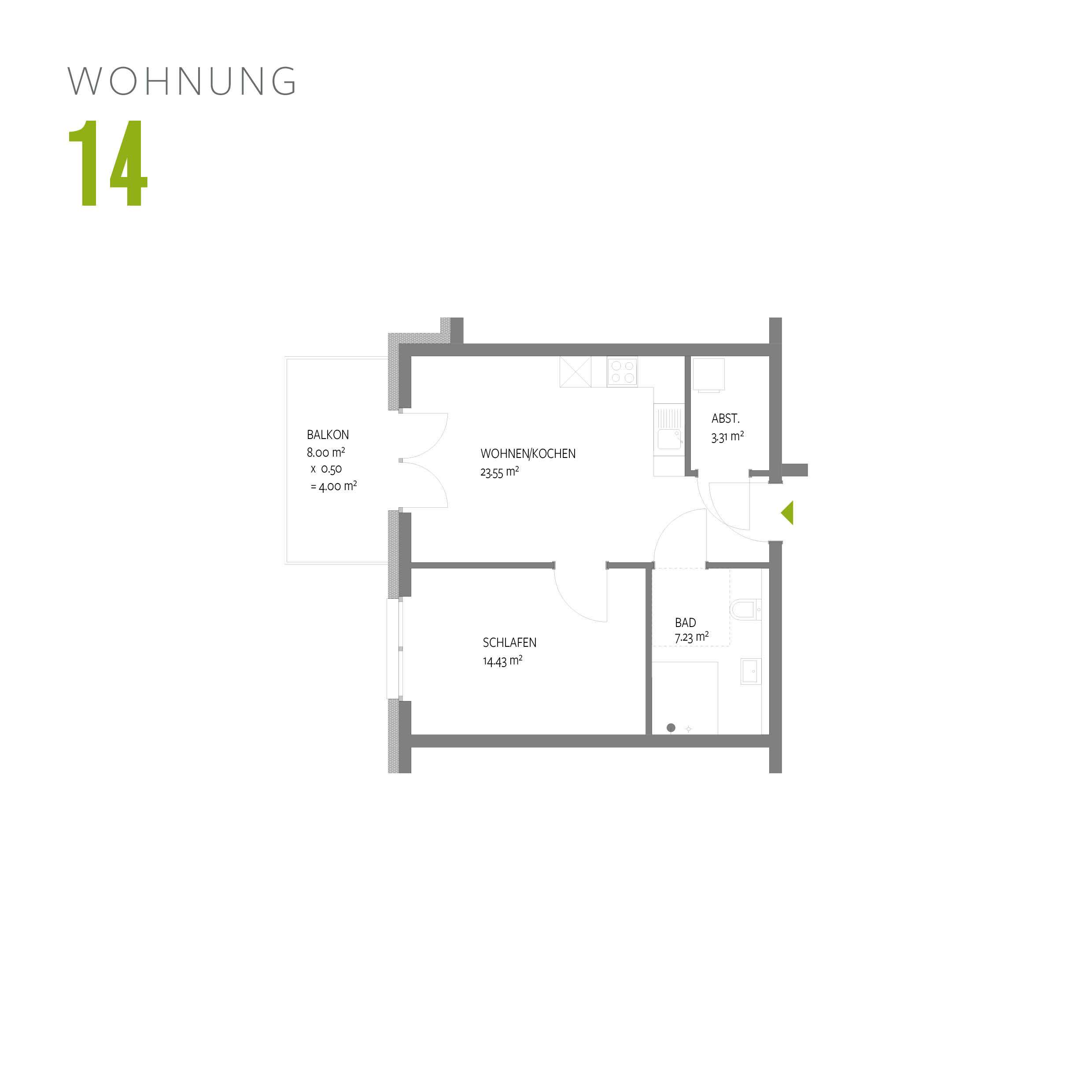 Thumbnail-Wohnung zum Kaufen in Trier 296.000,00 € 52 m²