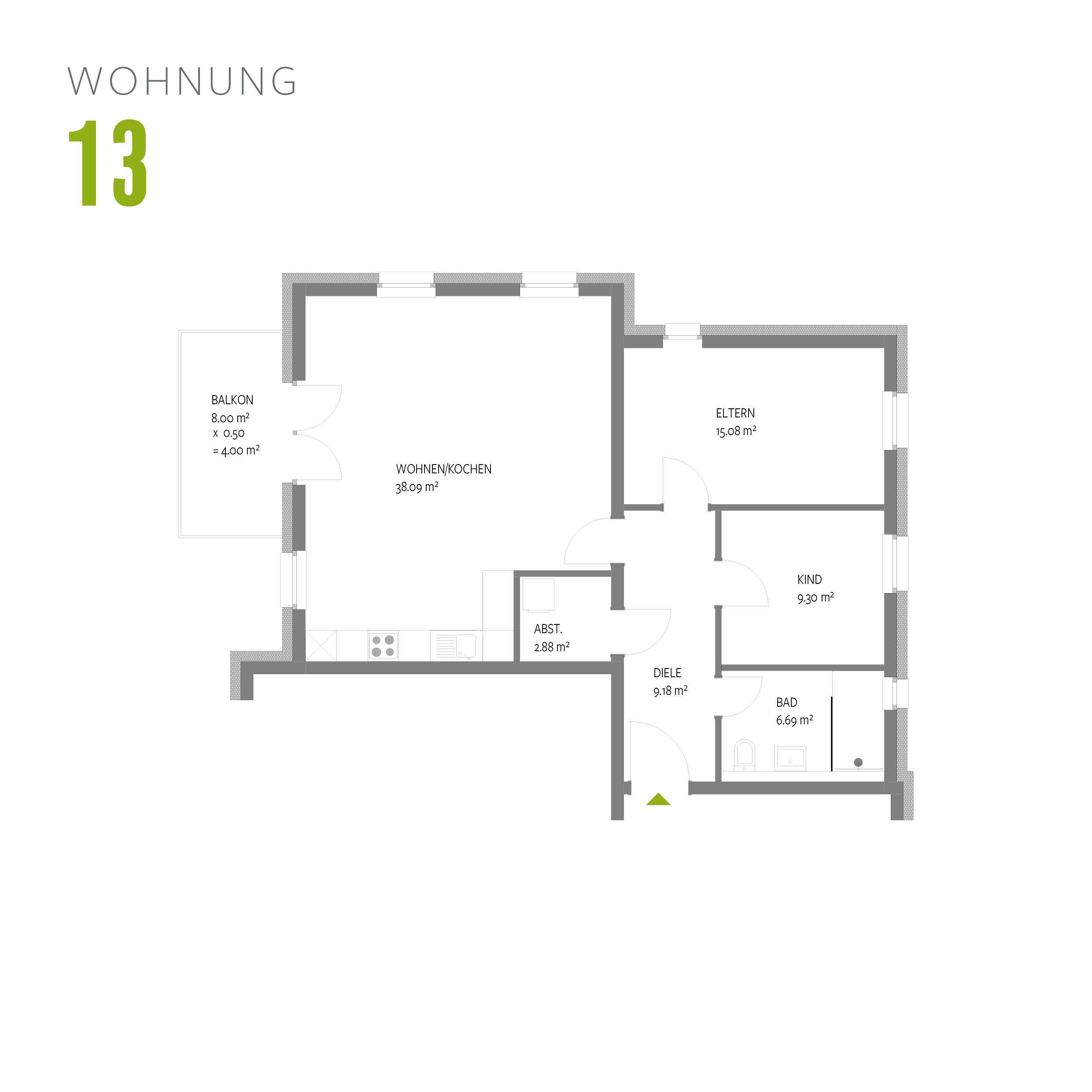 Thumbnail-Wohnung zum Kaufen in Trier 495.000,00 € 85 m²