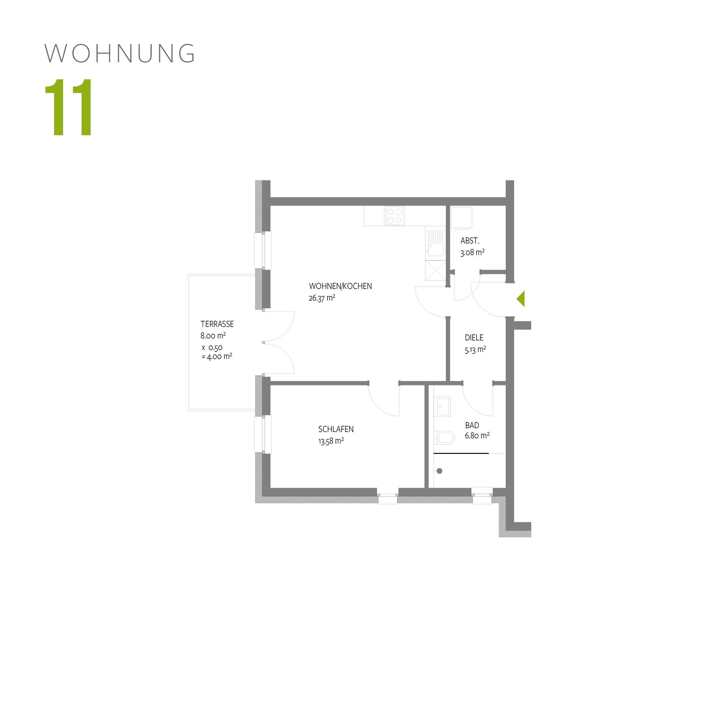 Thumbnail-Wohnung zum Kaufen in Trier 329.700,00 € 58 m²