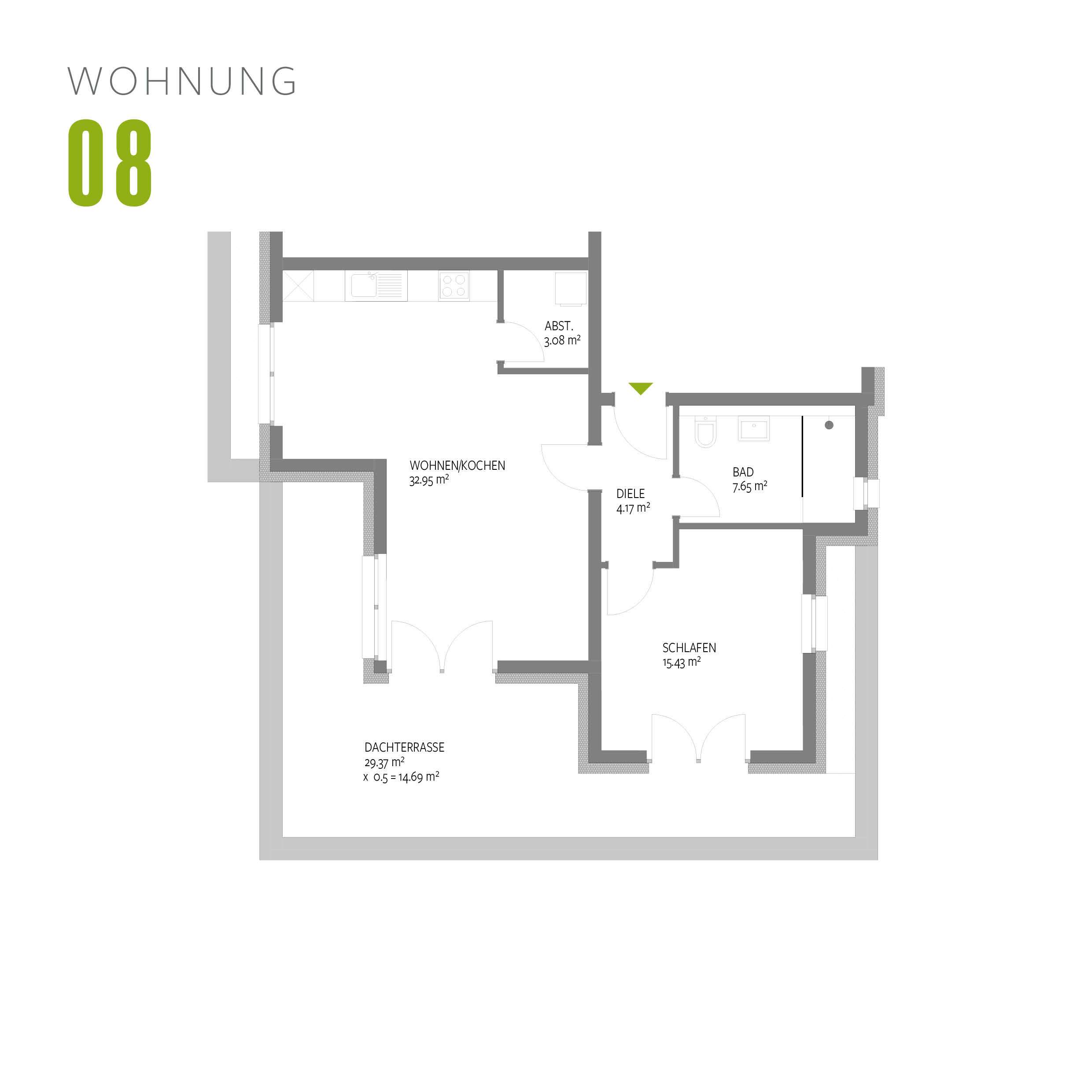 Thumbnail-Wohnung zum Kaufen in Trier 437.000,00 € 77 m²