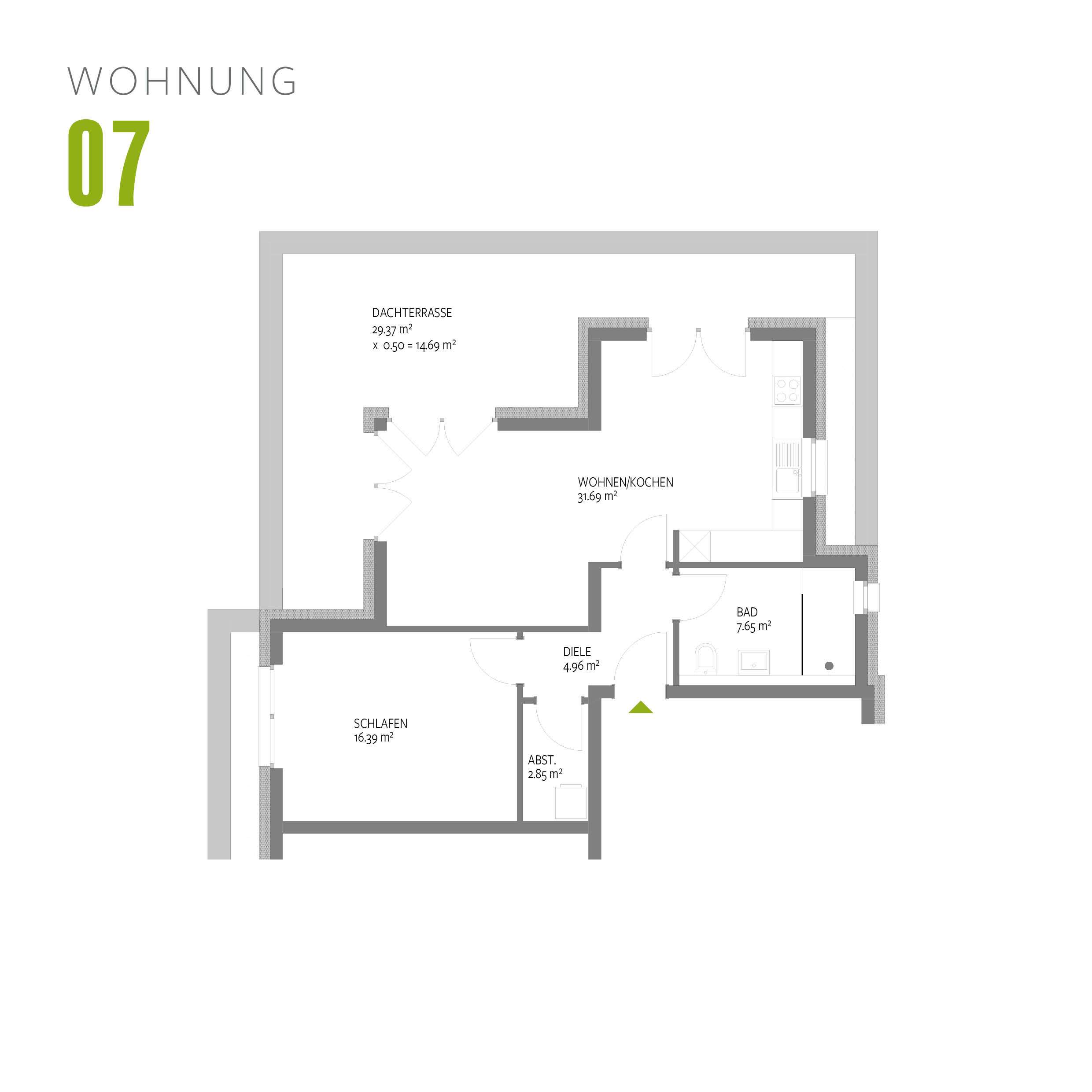 Thumbnail-Wohnung zum Kaufen in Trier 445.000,00 € 78 m²
