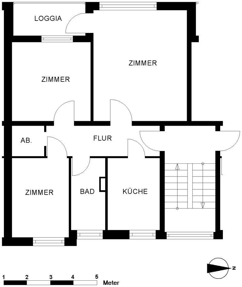 Thumbnail-Wohnung zum Mieten in Oldenburg 512,00 € 61.45 m²