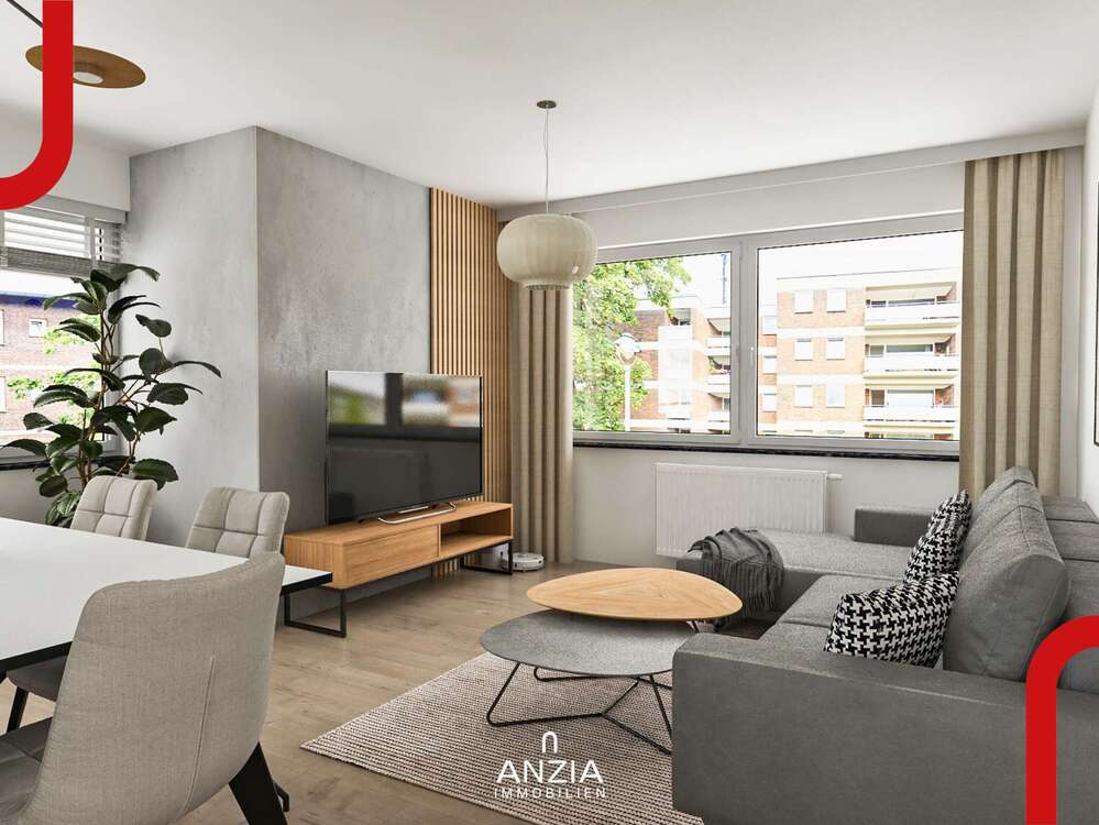 Thumbnail-Wohnung zum Kaufen in Düsseldorf Wersten 215.000,00 € 64.41 m²