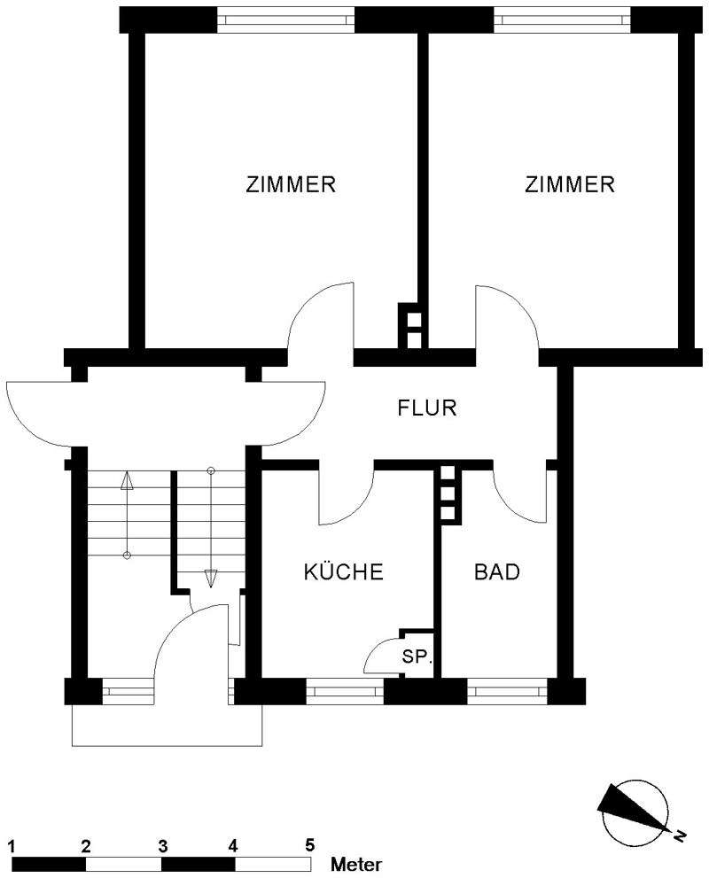 Thumbnail-Wohnung zum Mieten in Oldenburg 423,00 € 49.12 m²