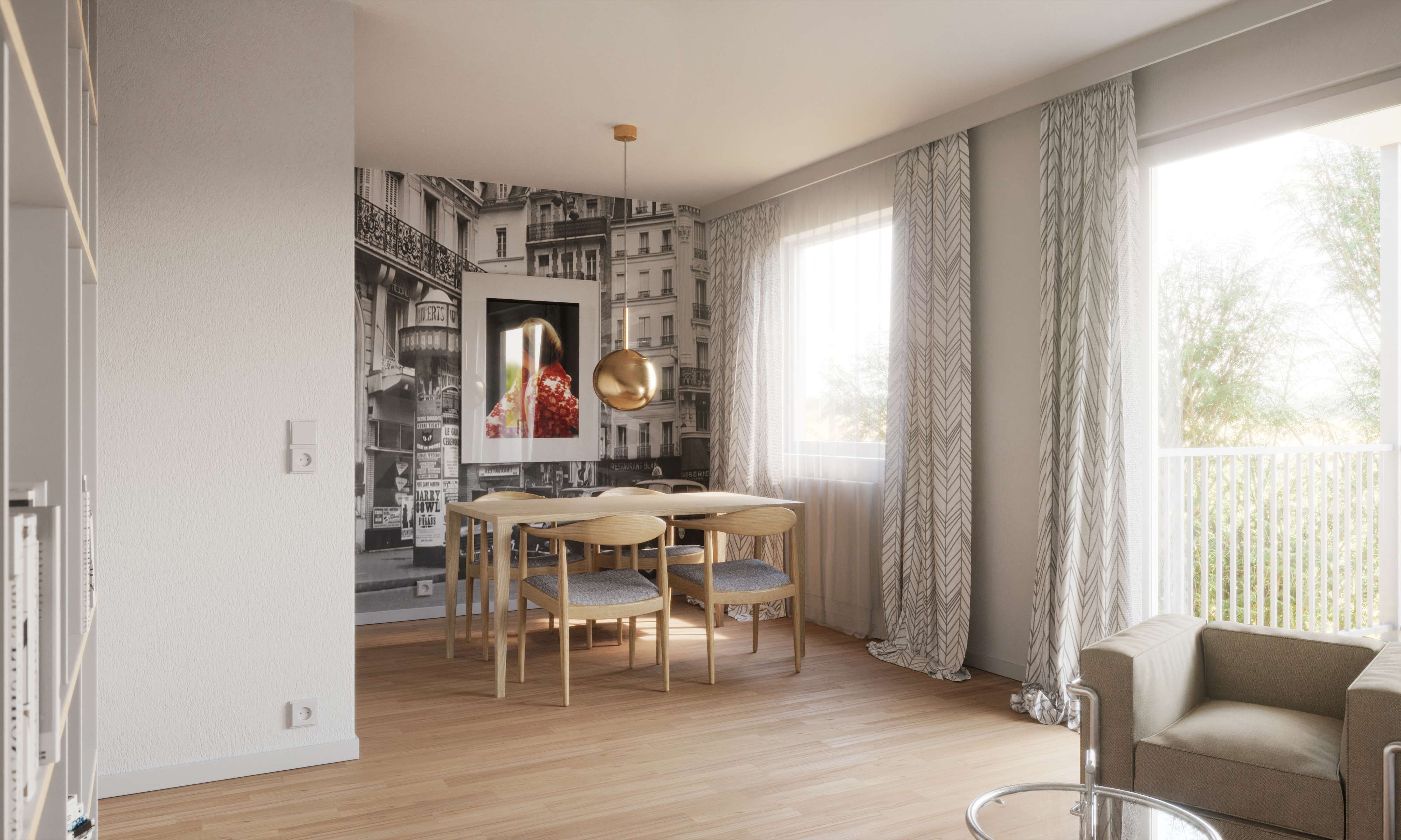 Thumbnail-Wohnung zum Mieten in Halle 406,00 € 70 m²