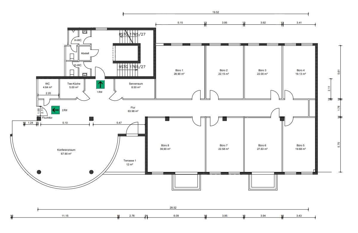 Thumbnail-Büro in Riesa 3.500,00 € 350 m²