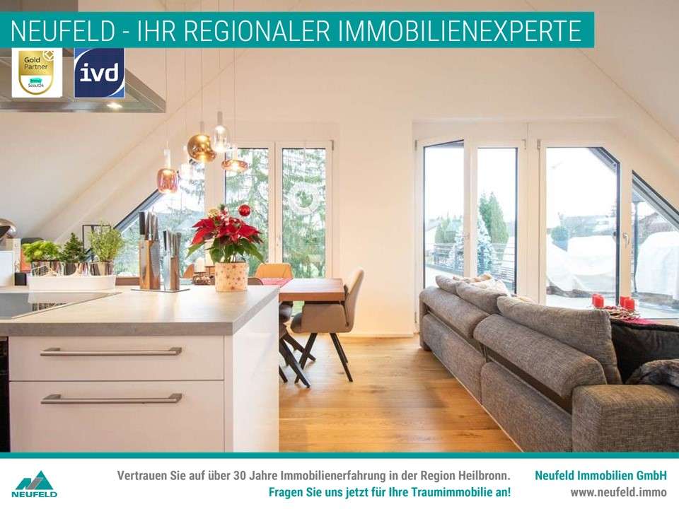 Thumbnail-Wohnung zum Mieten in Neuenstadt am Kocher 1.250,00 € 90.77 m²