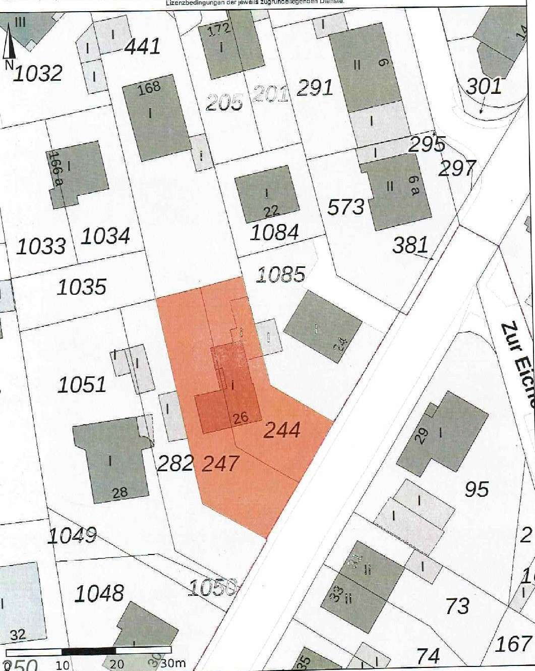 Thumbnail-Grundstück zu verkaufen in Köln Porz - Langel 698.000,00 € 832 m²