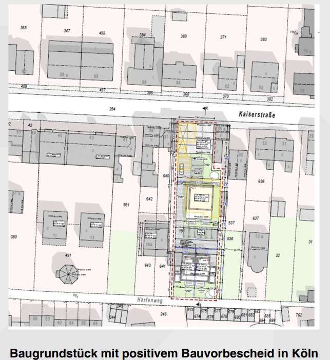Thumbnail-Grundstück zu verkaufen in Köln 1.200.000,00 € 1385 m²