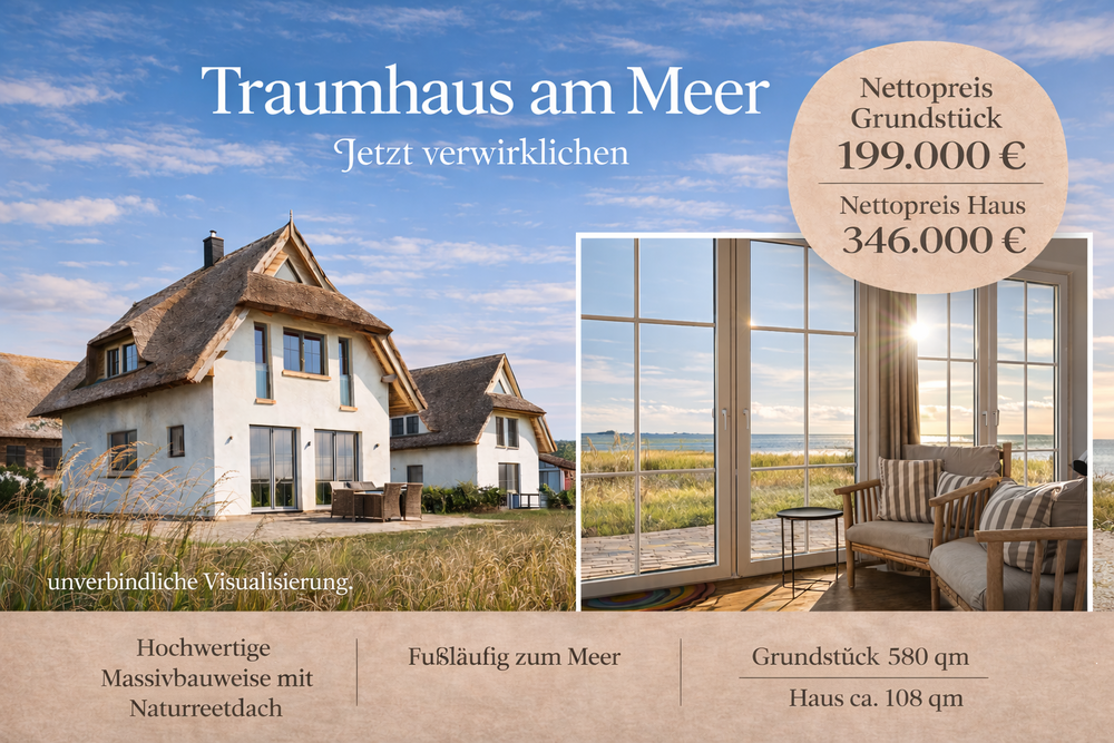 Thumbnail-Haus zum Kaufen in Dranske 545.000,00 € 108 m²