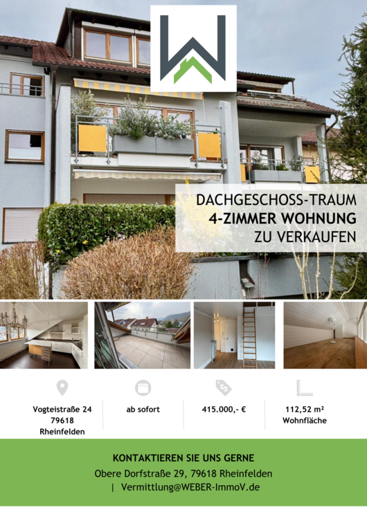 Thumbnail-Wohnung zum Kaufen in Rheinfelden (Baden) 399.000,00 € 112.5 m²