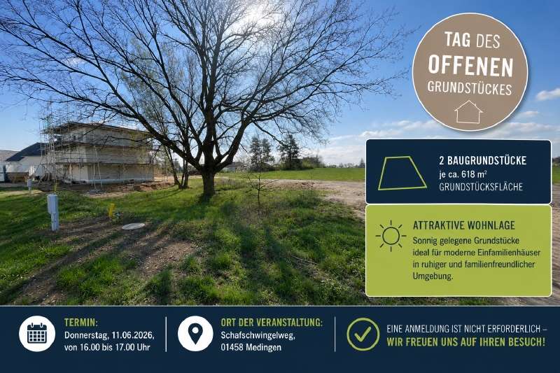 Thumbnail-Grundstück zu verkaufen in Ottendorf-Okrilla 149.500,00 € 618 m²