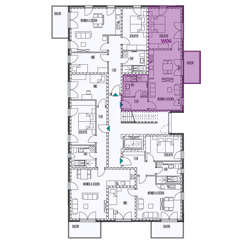 Thumbnail-Wohnung zum Kaufen in Greifswald 359.750,00 € 60.59 m²