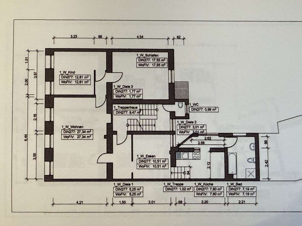 Thumbnail-Wohnung zum Mieten in Düsseldorf 1.200,00 € 93 m²