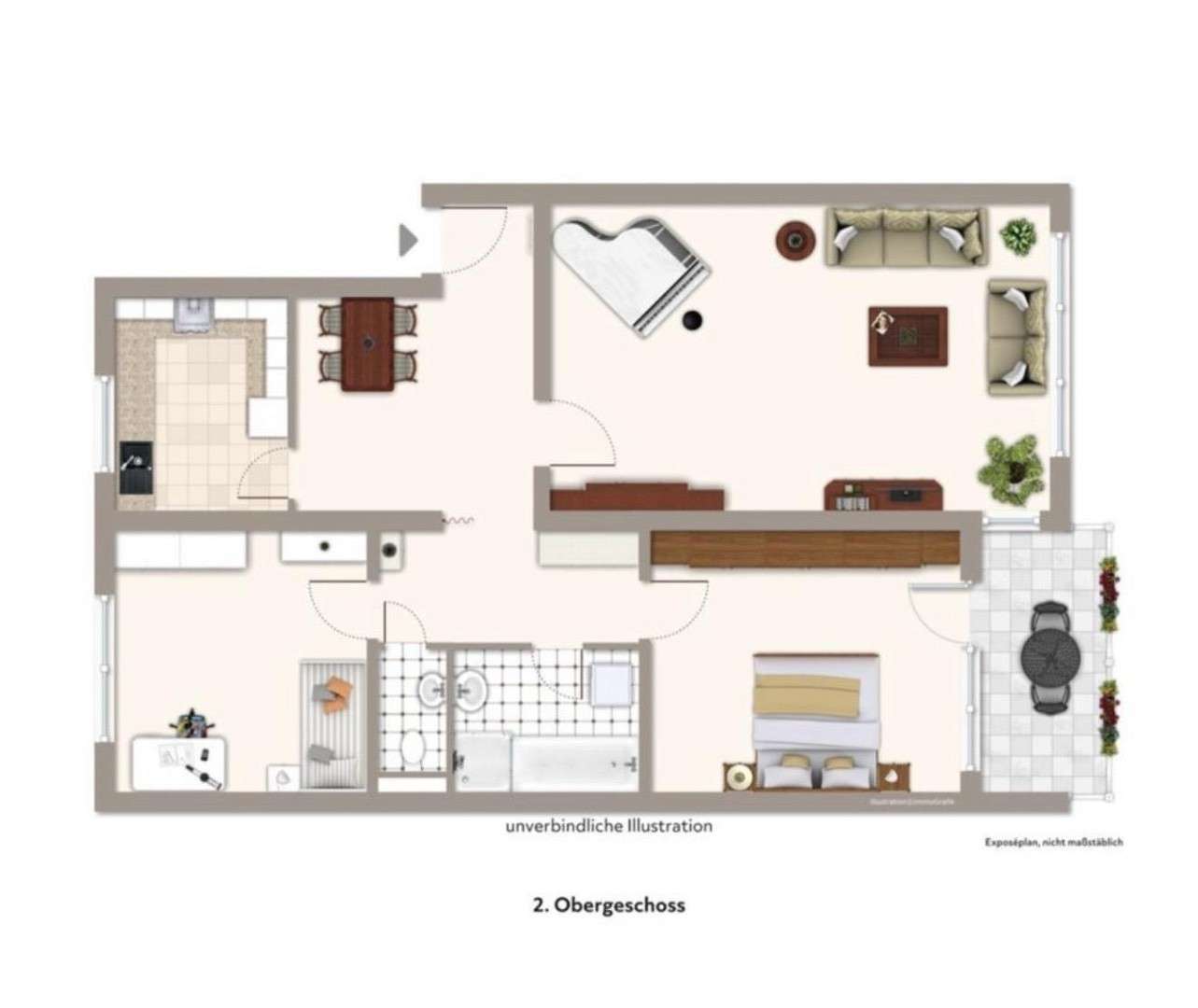 Thumbnail-Wohnung zum Mieten in Backnang 1.300,00 € 91 m²