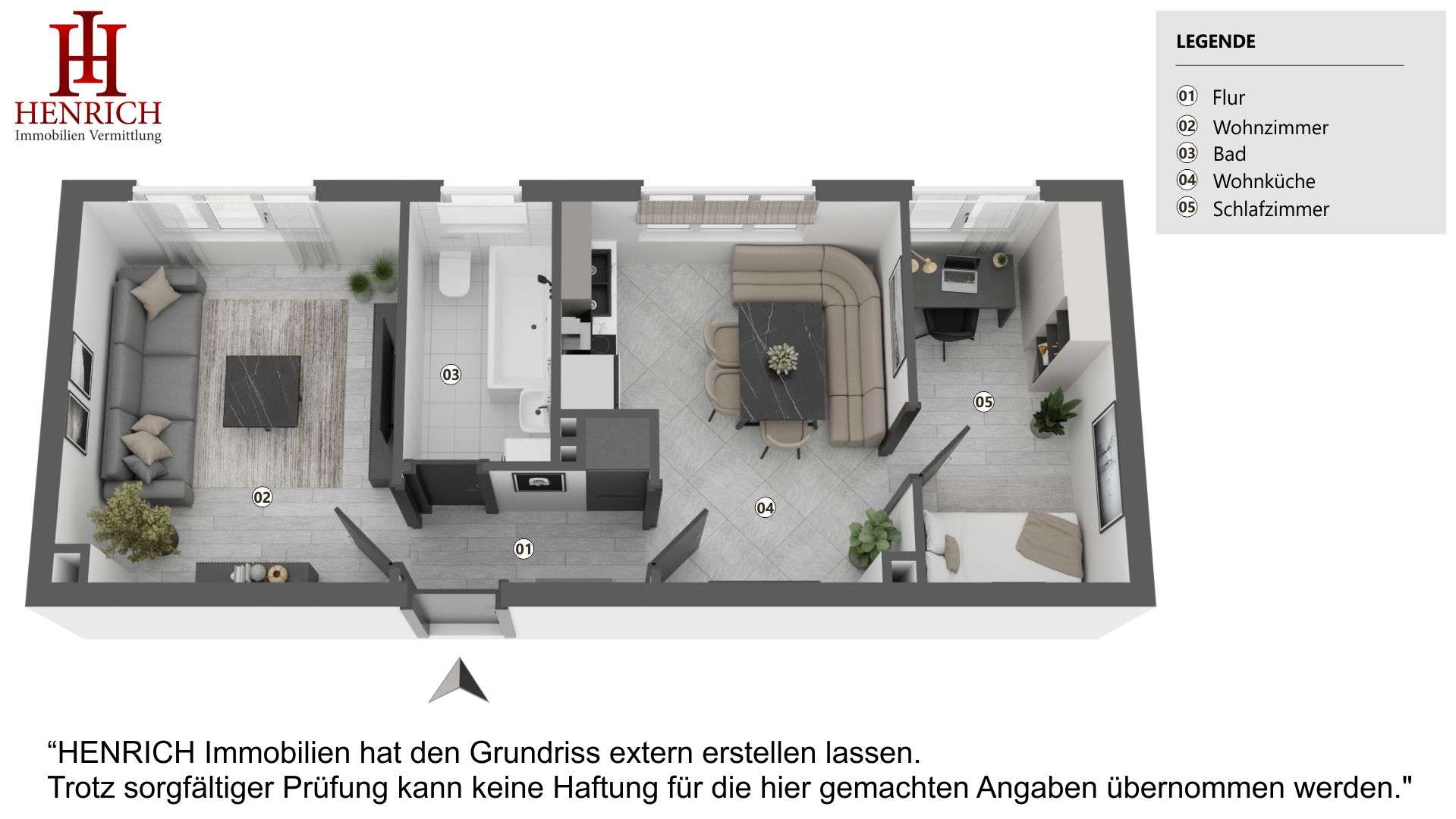 Thumbnail-Wohnung zum Kaufen in Kelkheim 200.000,00 € 45 m²