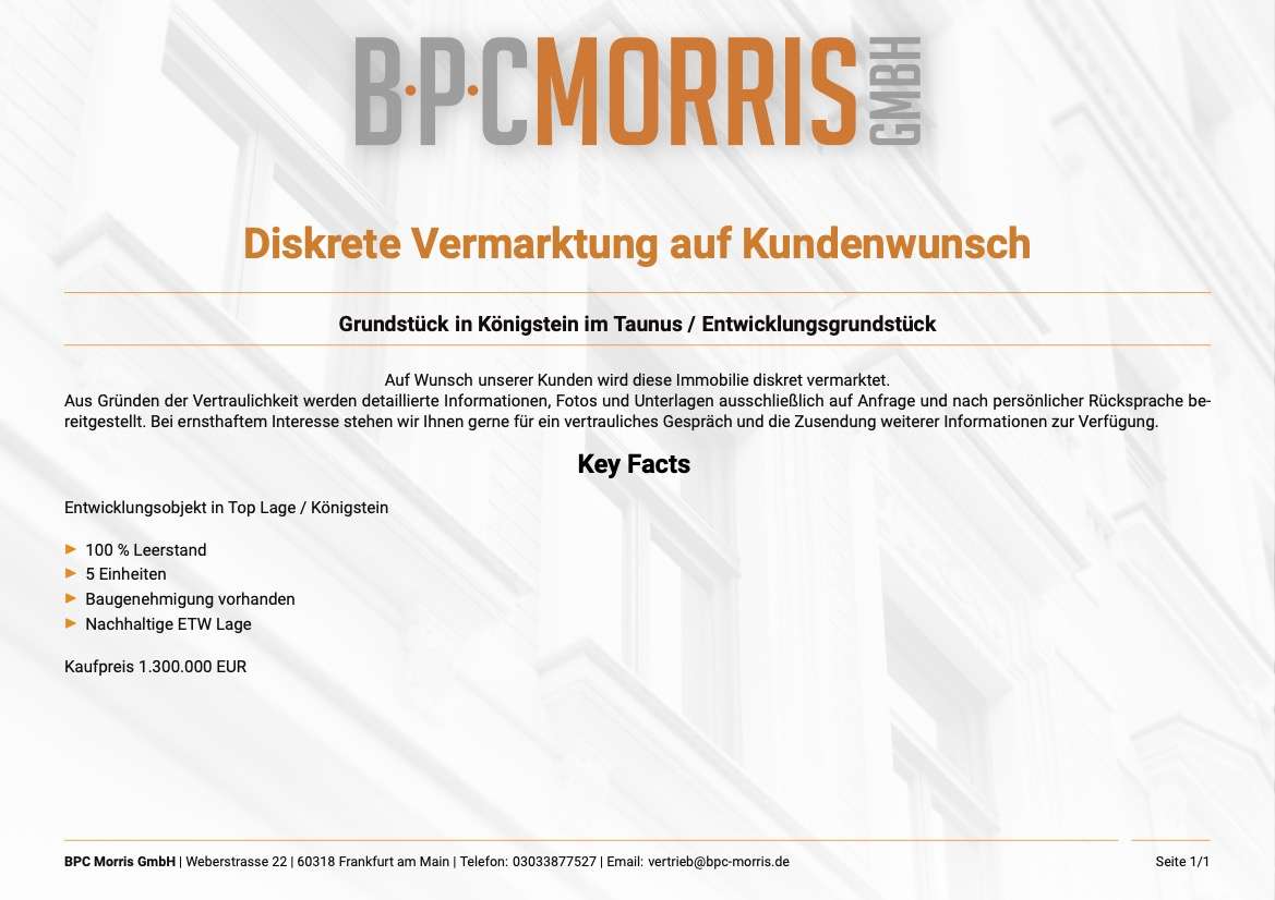 Thumbnail-Haus zum Kaufen in Königstein 1.300.000,00 € 600 m²