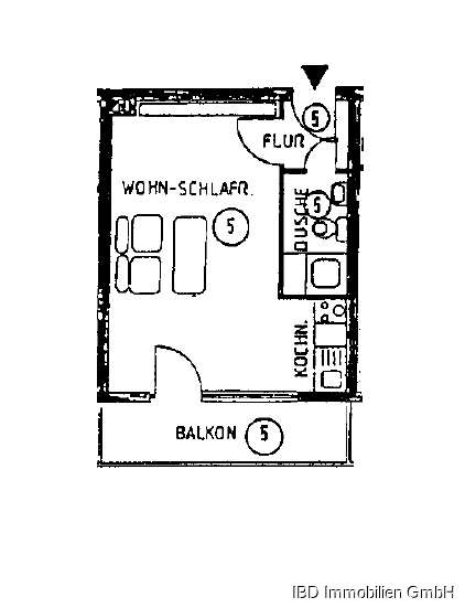 Thumbnail-Wohnung zum Kaufen in Köln 77.000,00 € 28 m²