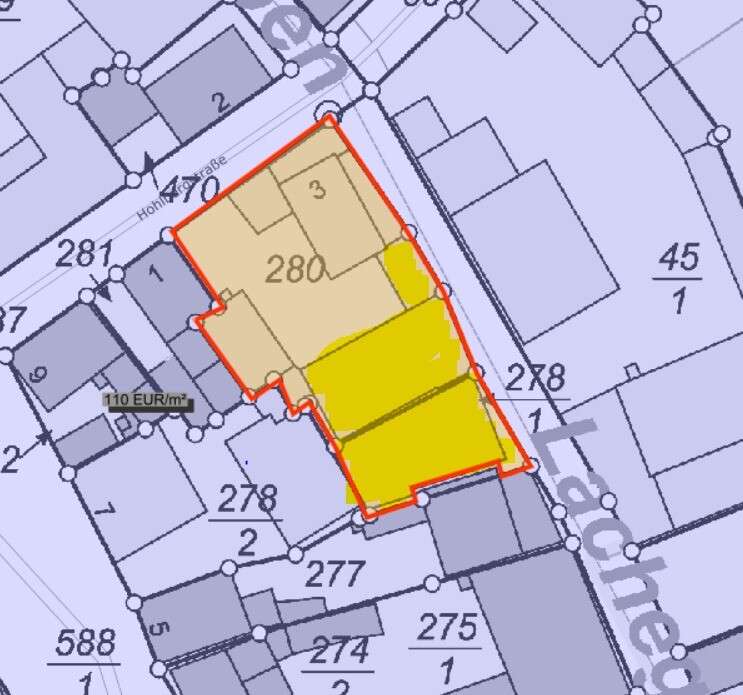 Thumbnail-Grundstück zu verkaufen in Florstadt-Stammheim 110.000,00 € 624 m²