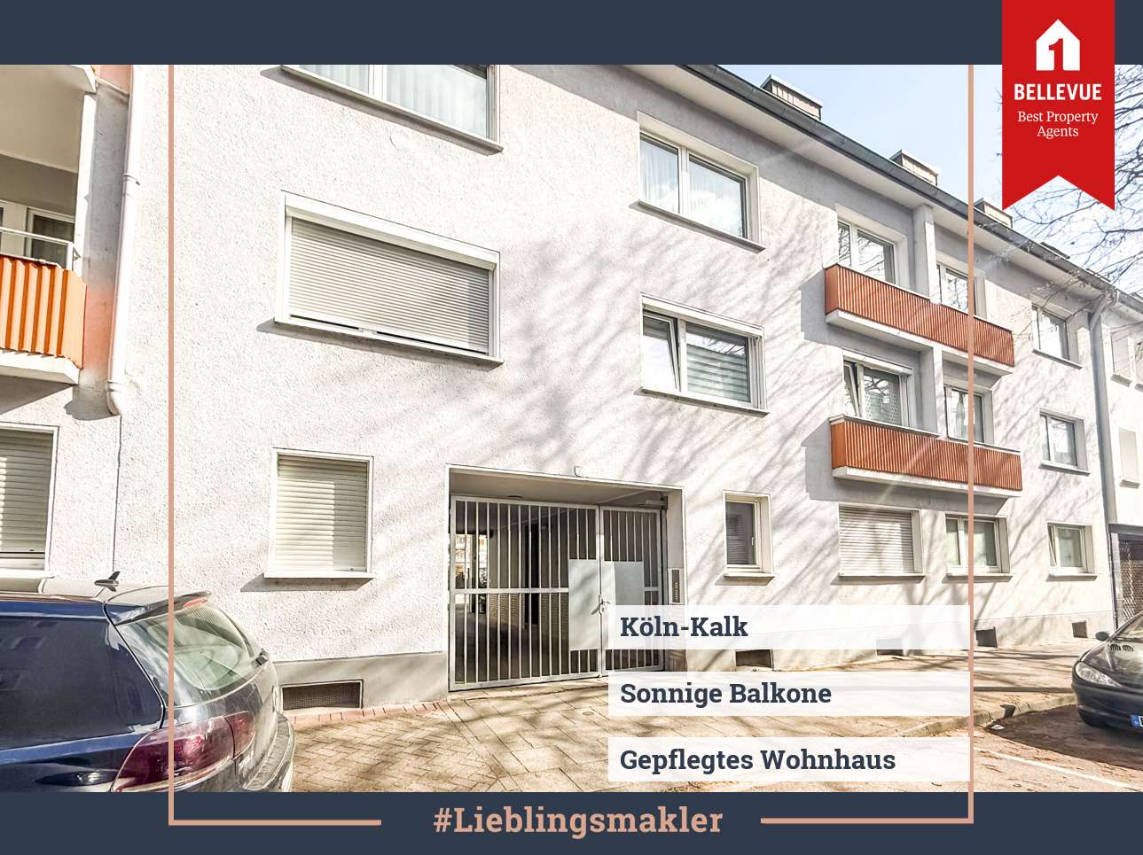 Thumbnail-Wohnung zum Kaufen in Köln Kalk 289.000,00 € 80.86 m²