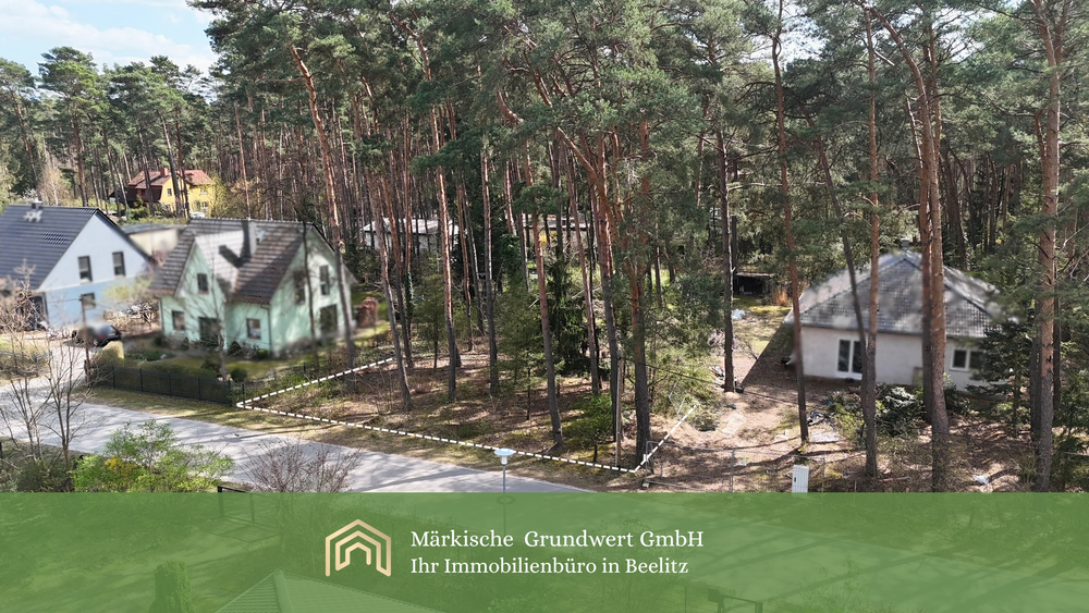 Thumbnail-Grundstück zu verkaufen in Borkheide 167.000,00 € 1318 m²