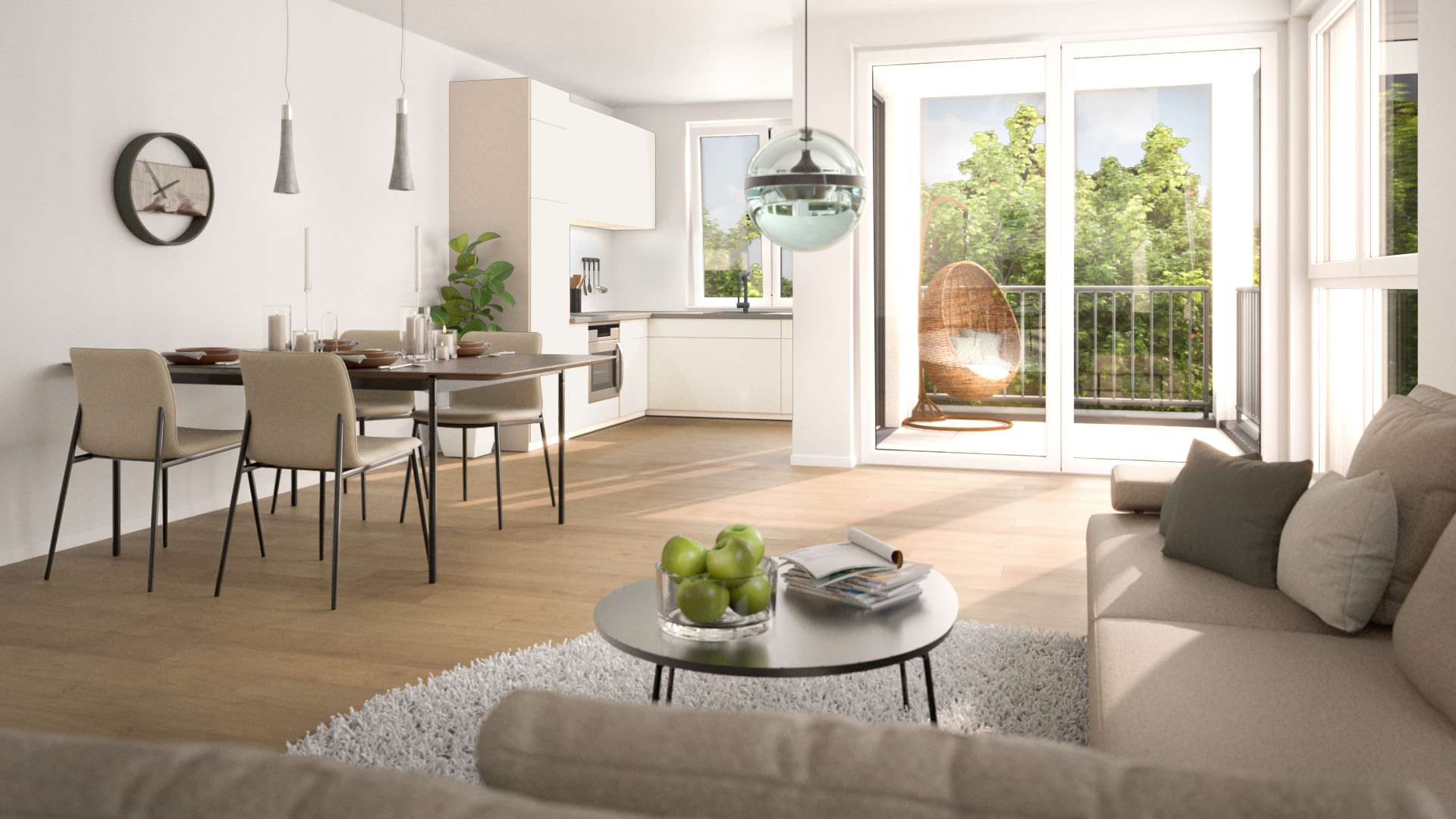 Thumbnail-Wohnung zum Mieten in Meerbusch 1.060,00 € 53 m²